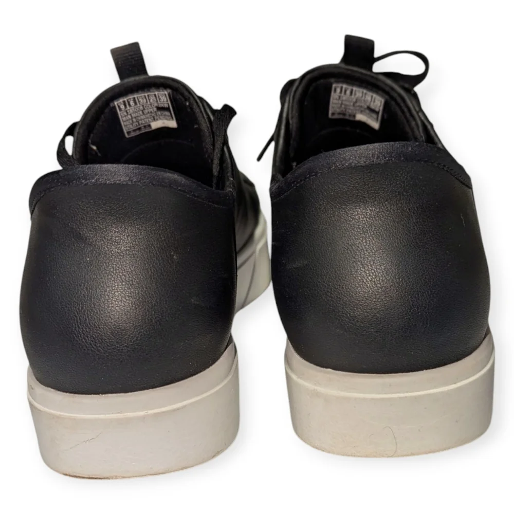 Skechers Eden LX-Royal Stride Slip-Ins Black White Women Casual Shoes size 9